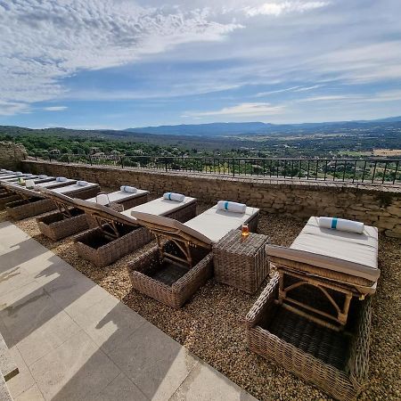 Villa Piscine troglodyte avec vue incroyable à Gordes Esterno foto
