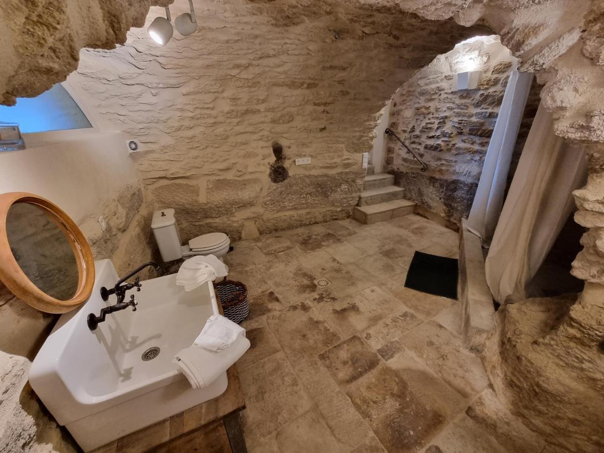 Villa Piscine troglodyte avec vue incroyable à Gordes Esterno foto